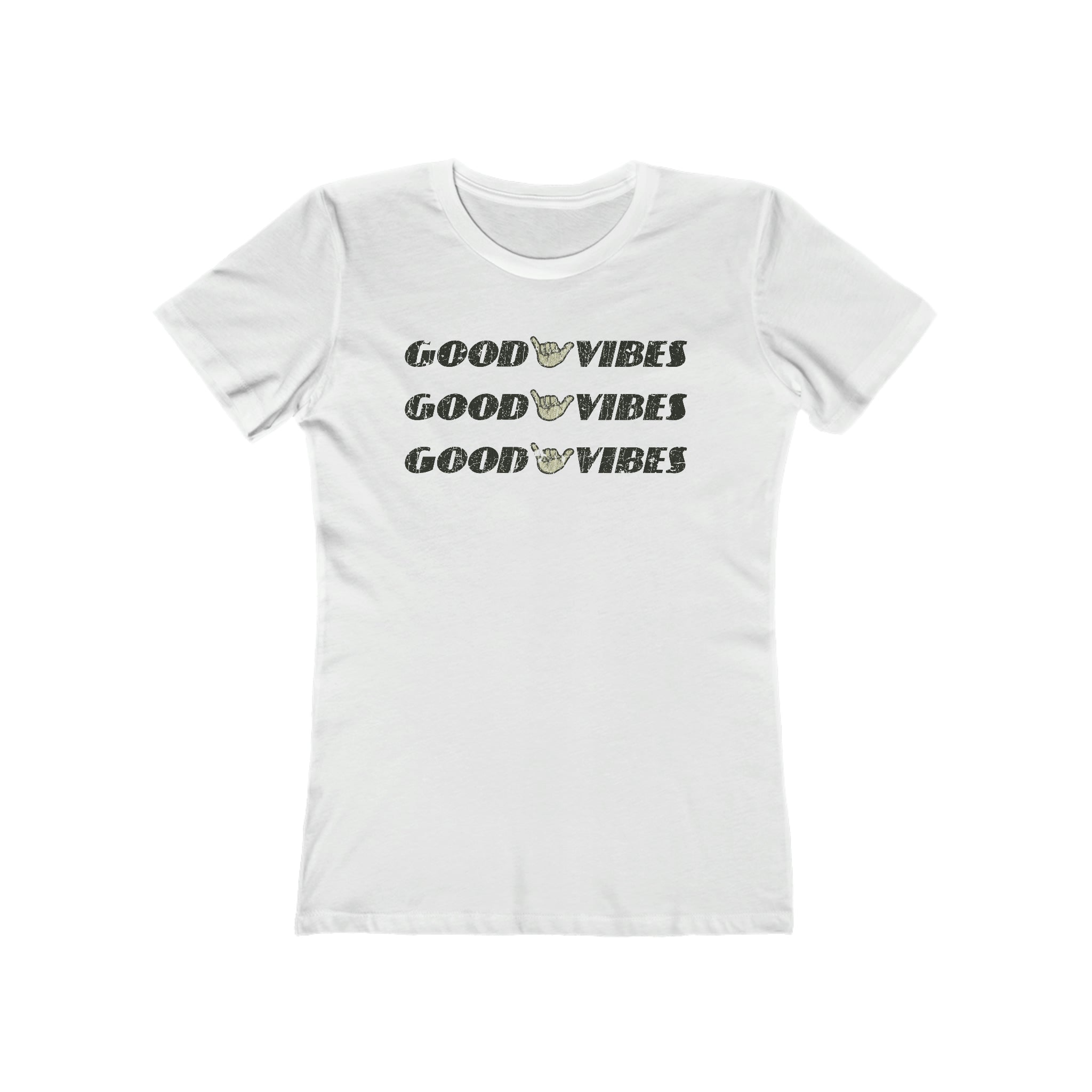 Triple Good Vibes 2021 Vintage Women's T-Shirt