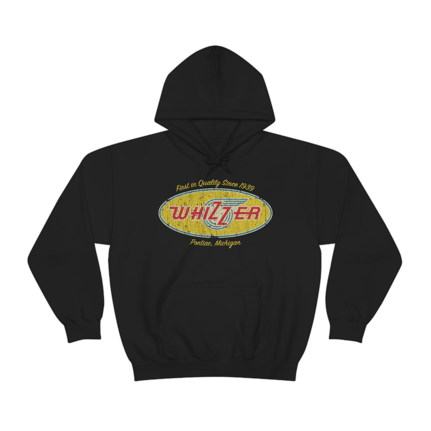 Whizzer Motorcycles 1939 Vintage Men's Hoodie