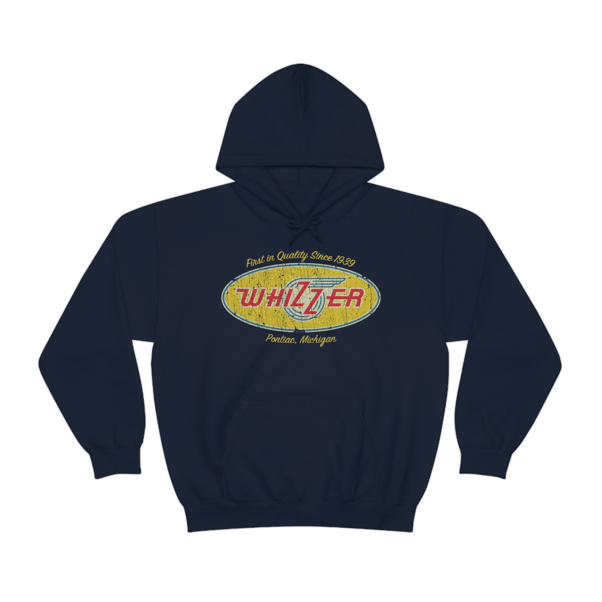 Whizzer Motorcycles 1939 Vintage Men's Hoodie
