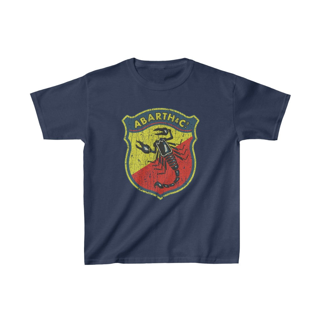 Abarth & Co. Shield 1954 Vintage Kid's T-Shirt