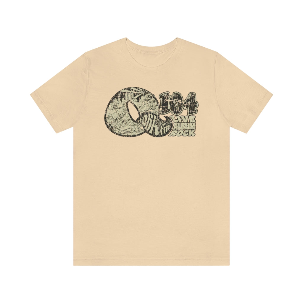 Q104 FM Live Album Rock 1972 Vintage Men's T-Shirt