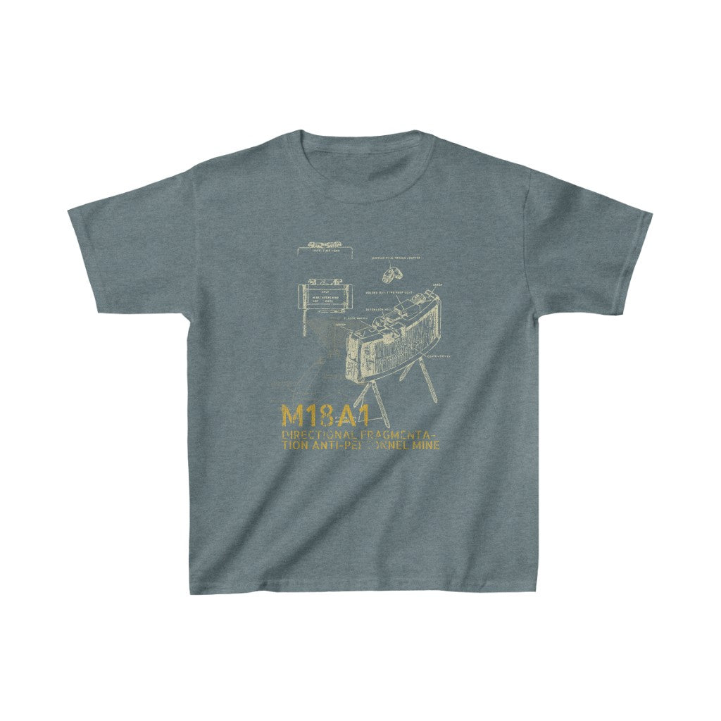 M18A1 Claymore Anti-Personnel Mine 1960 Vintage Kid's T-Shirt