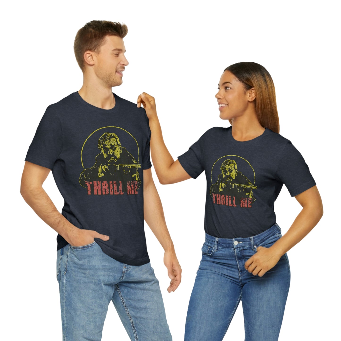 Night of the Creeps Thrill Me 1986 Vintage Men's T-Shirt