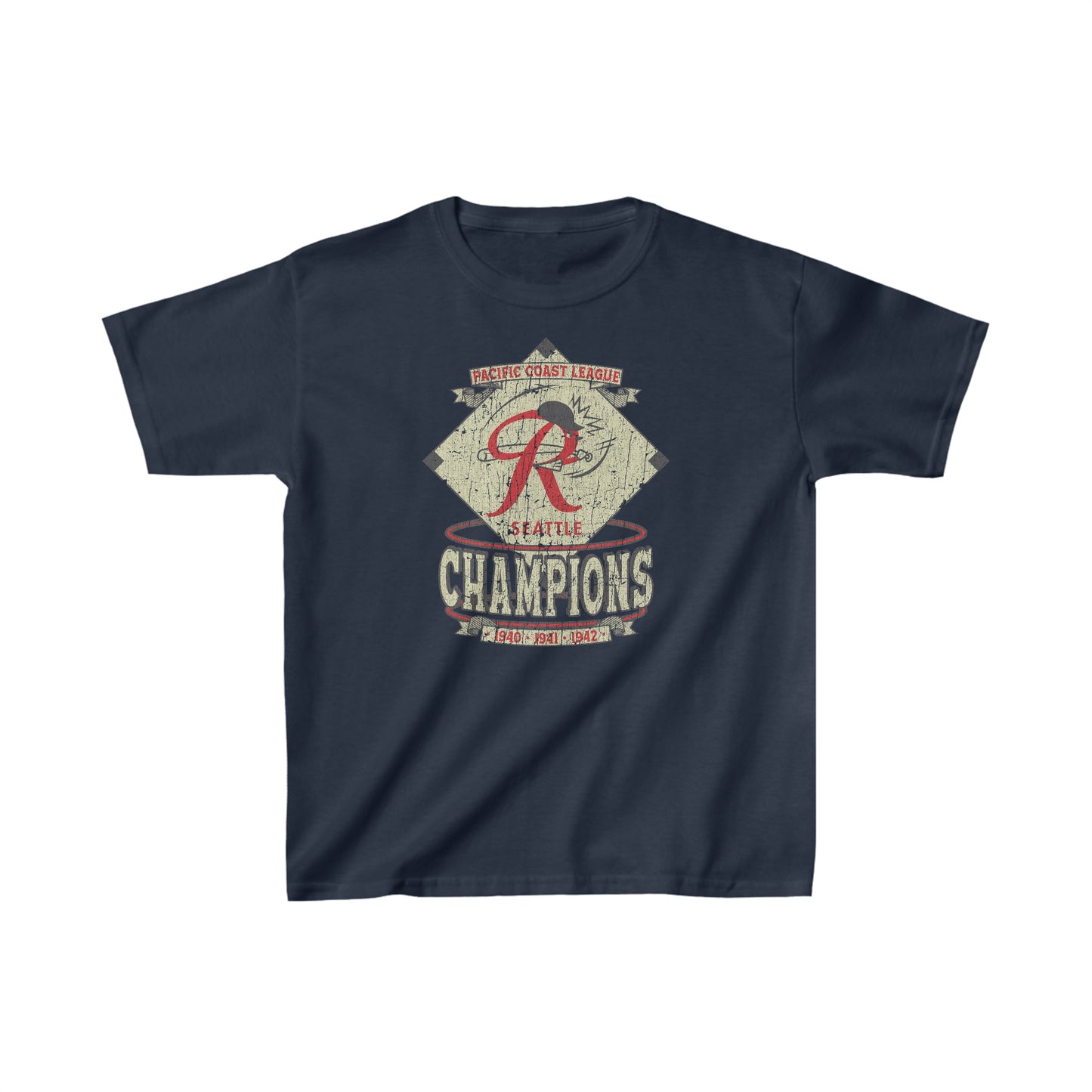 Seattle Rainiers 1938 Vintage Kid's T-Shirt