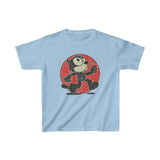 Felix The Cat Keep Walking 1919 Vintage Kid's T-Shirt