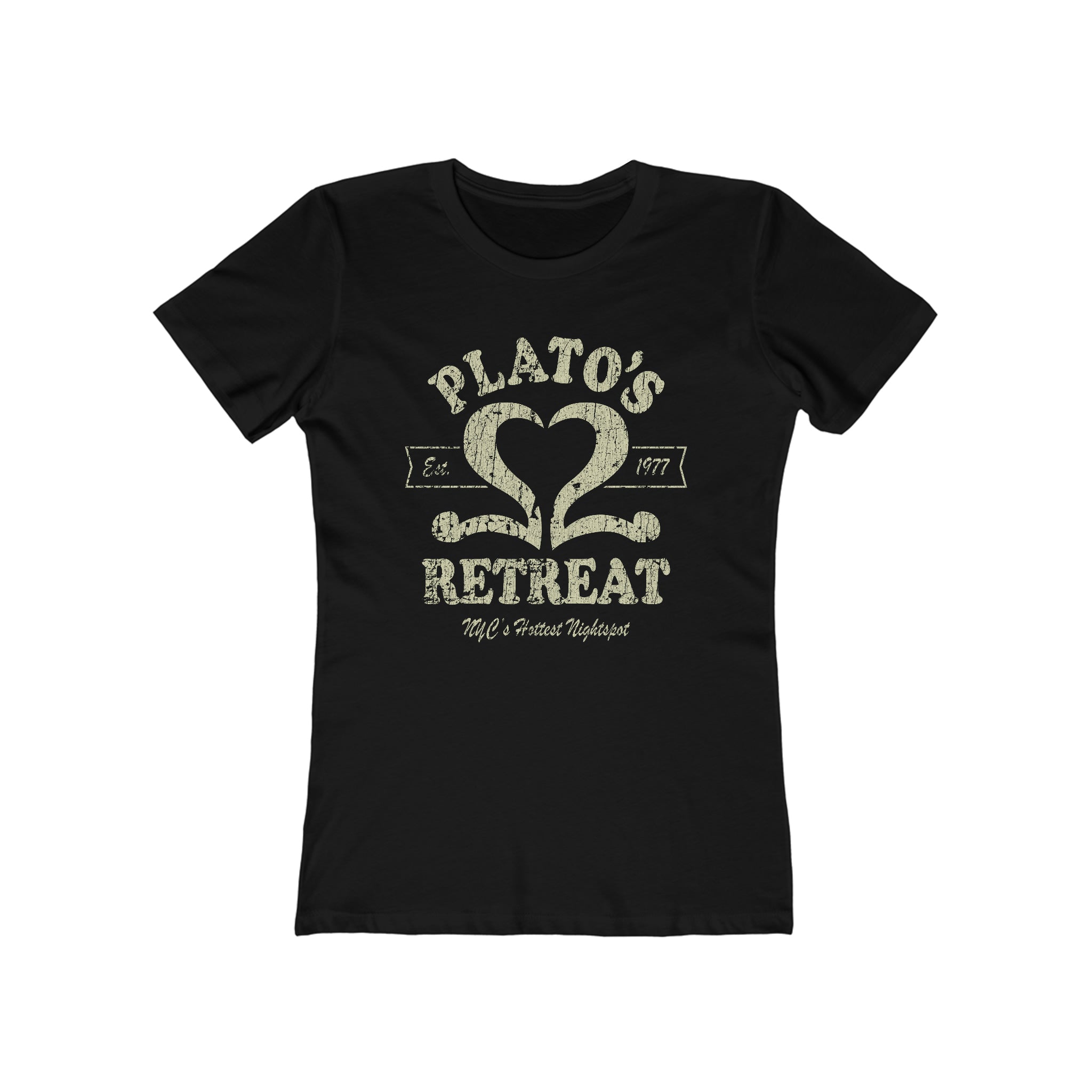 Plato’s Retreat 1977 Vintage Women's T-Shirt