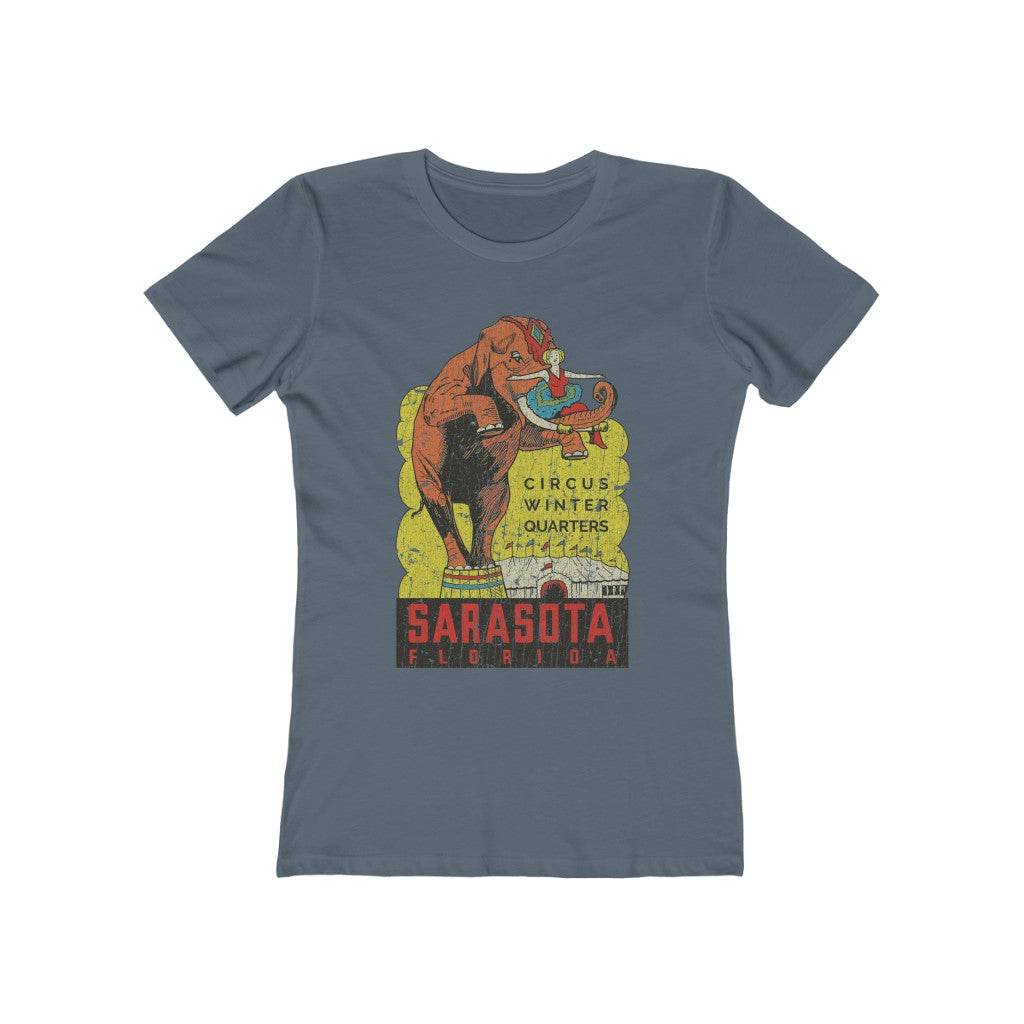 Sarasota Circus Winter Quarters 1927 Vintage Women's T-Shirt