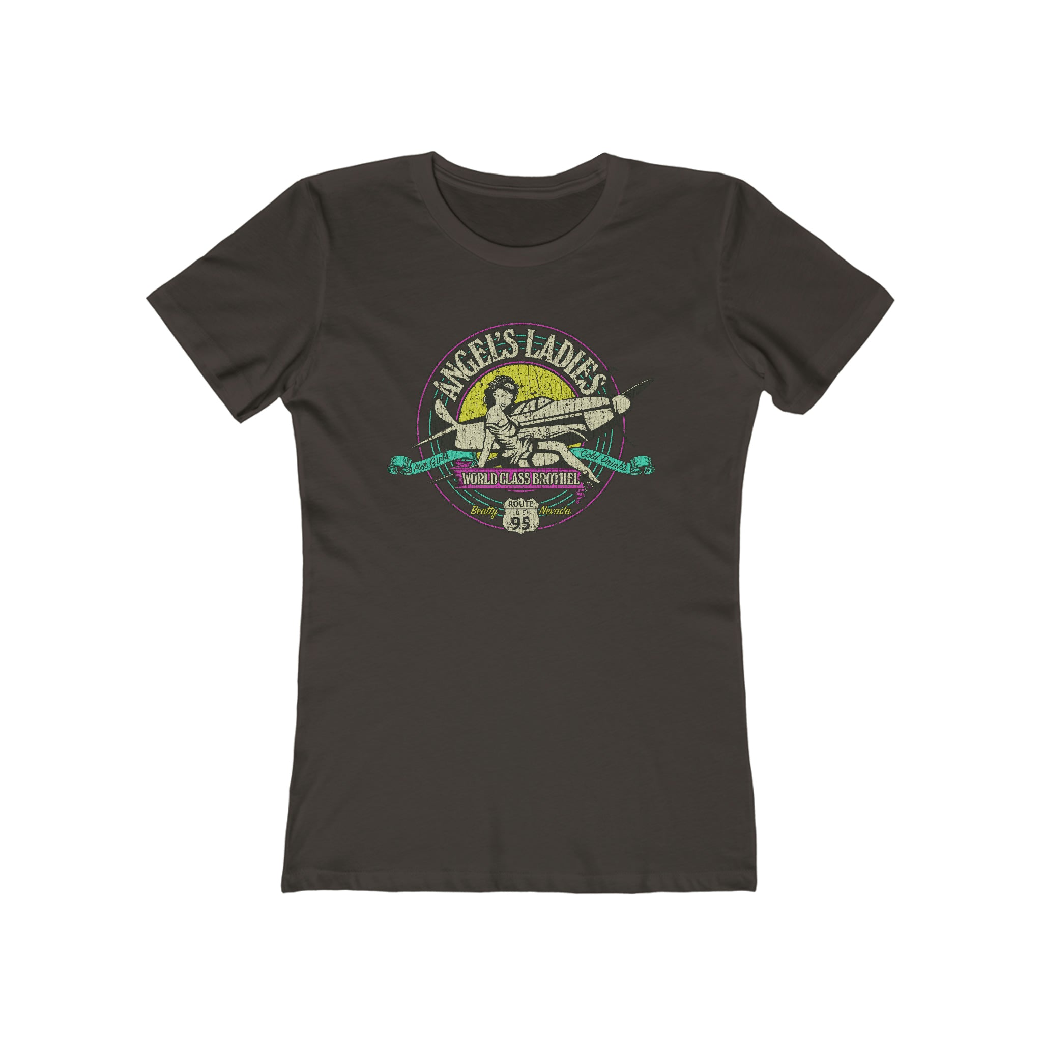 Angel’s Ladies Brothel 1997 Vintage Women's T-Shirt