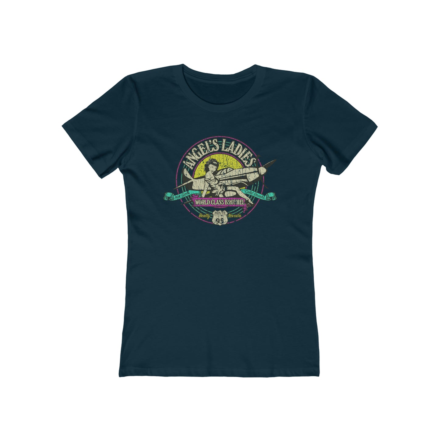 Angel’s Ladies Brothel 1997 Vintage Women's T-Shirt