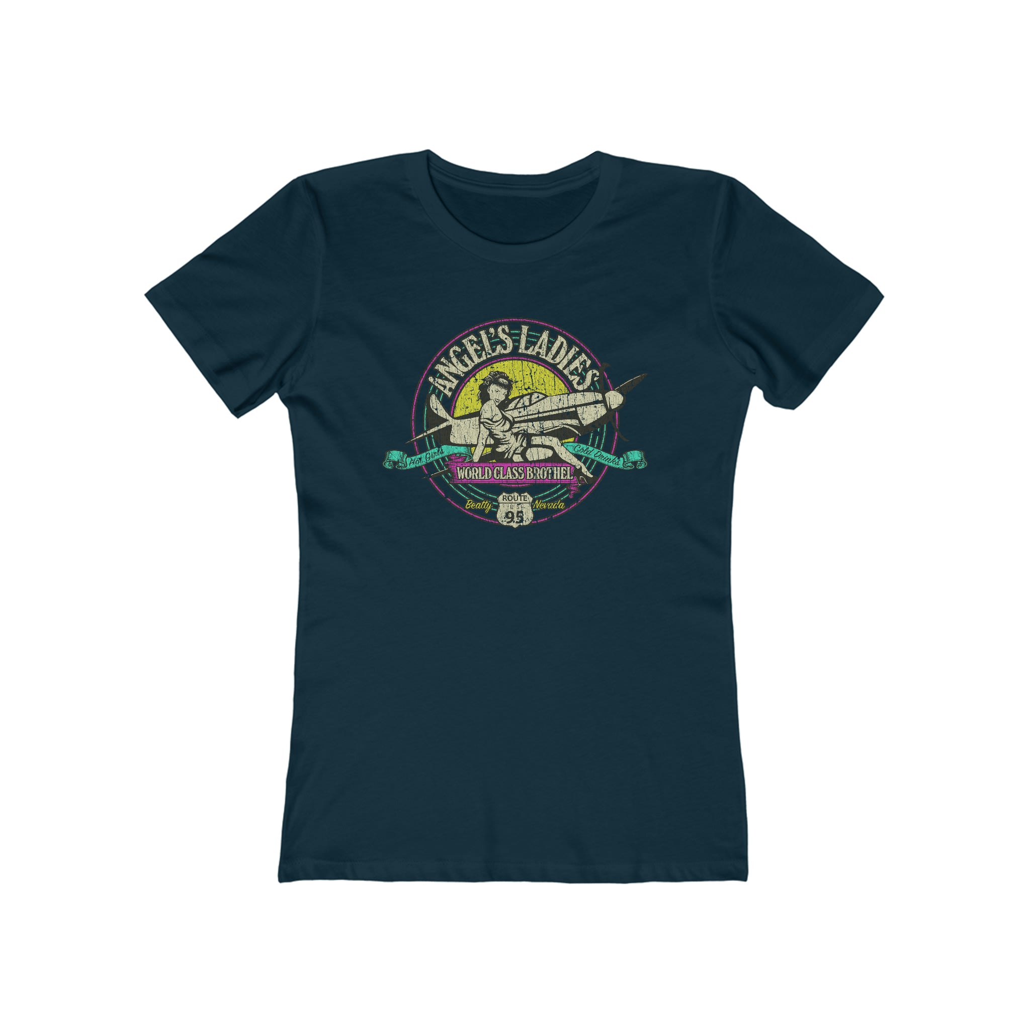 Angel’s Ladies Brothel 1997 Vintage Women's T-Shirt