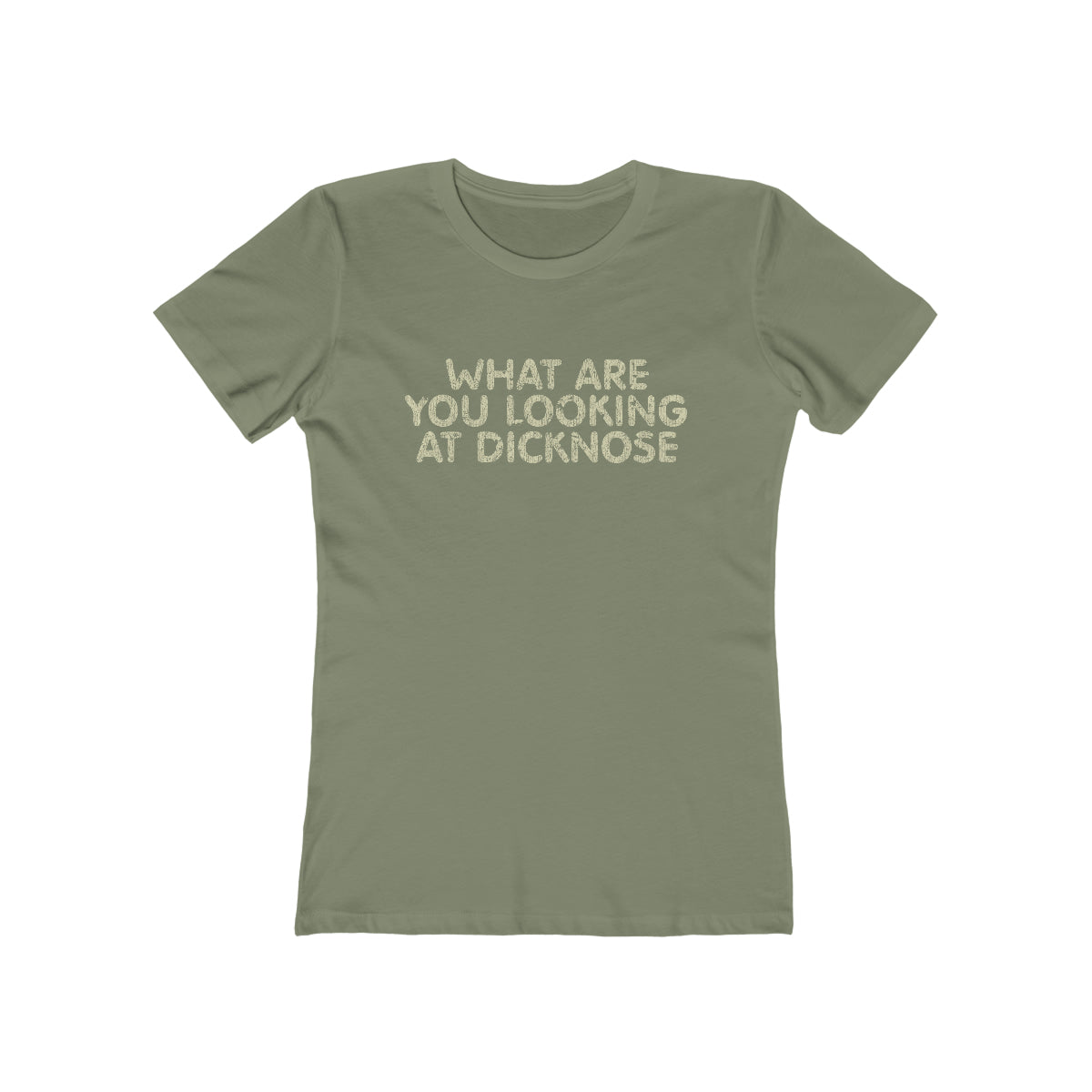 What Are You Looking At Dicknose 1985 Vintage Women's T-Shirt