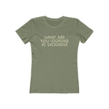 What Are You Looking At Dicknose 1985 Vintage Women's T-Shirt
