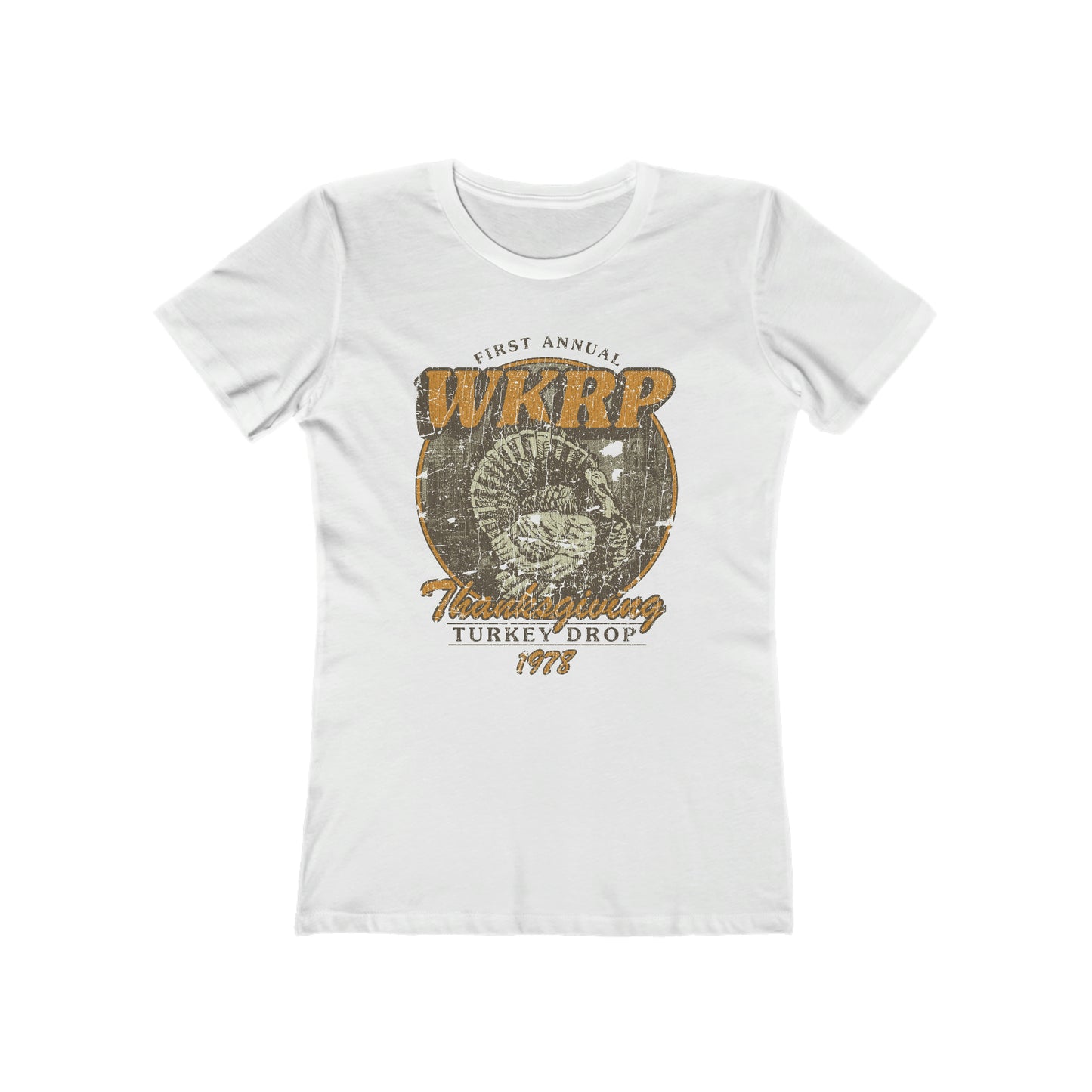 WKRP Turkey Drop 1978 Vintage Women's T-Shirt