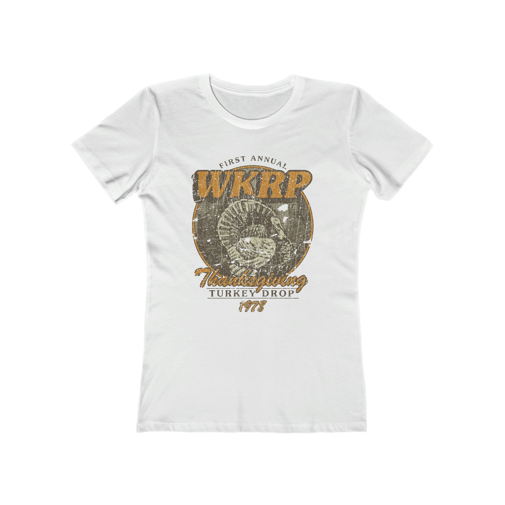 WKRP Turkey Drop 1978 Vintage Women's T-Shirt