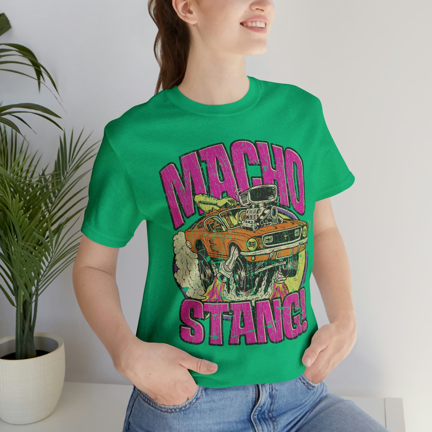 Macho Stang 1967 Vintage Men's T-Shirt