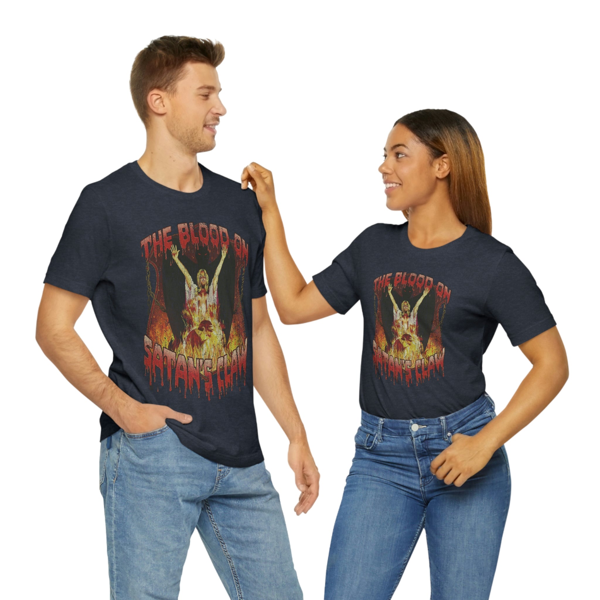 The Blood on Satan's Claw 1971 Vintage Men's T-Shirt