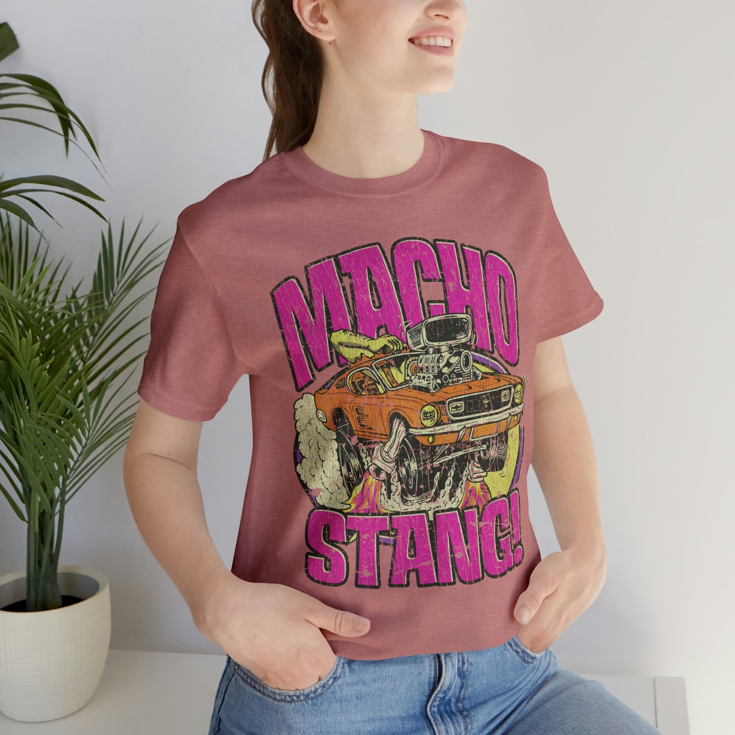 Macho Stang 1967 Vintage Men's T-Shirt