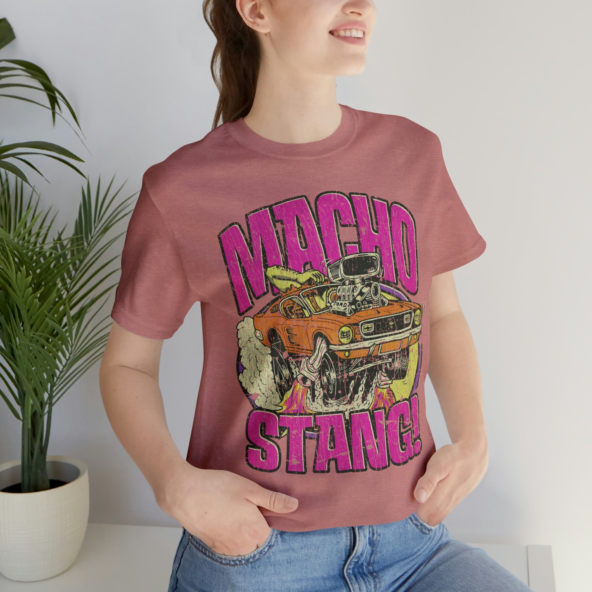 Macho Stang 1967 Vintage Men's T-Shirt