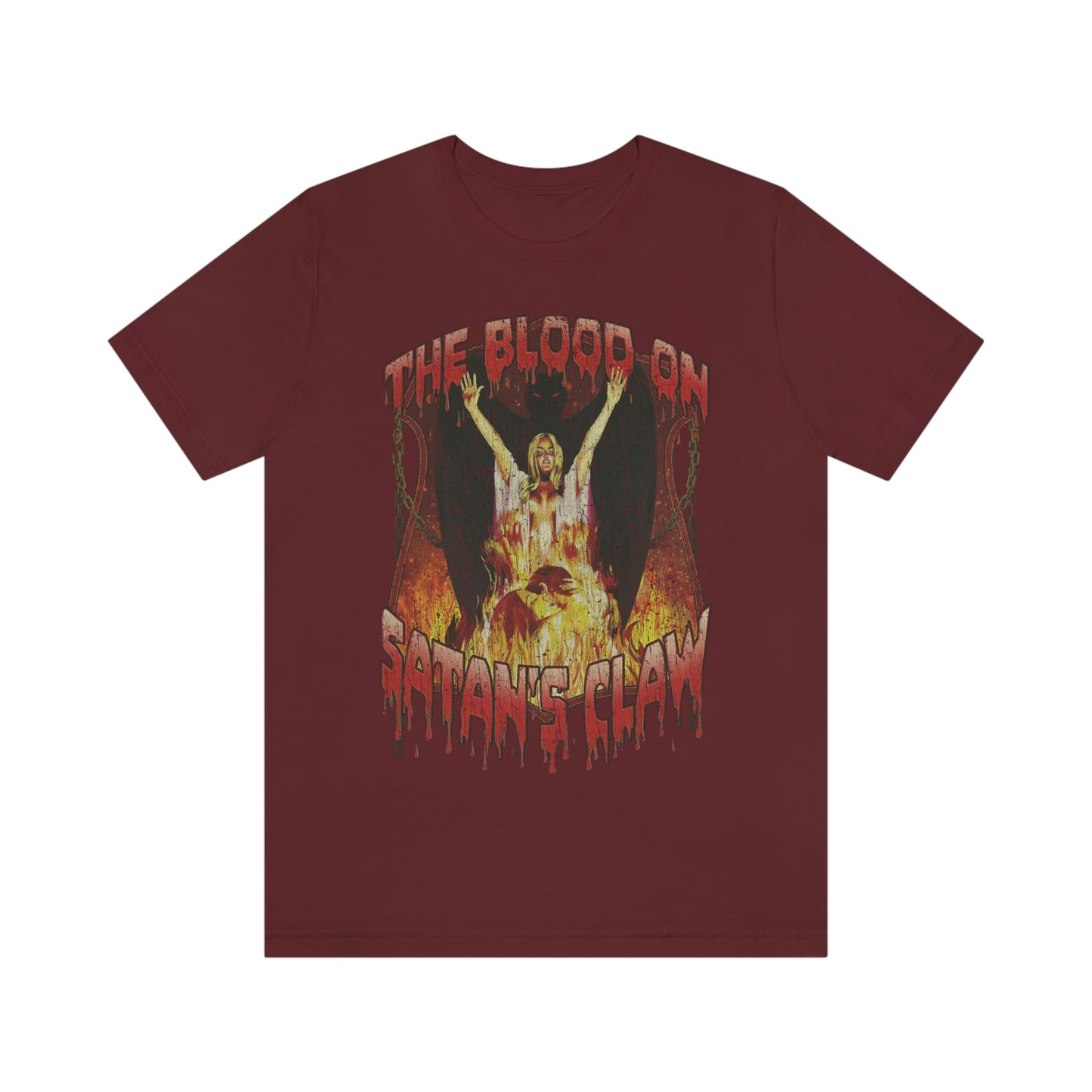 The Blood on Satan's Claw 1971 Vintage Men's T-Shirt