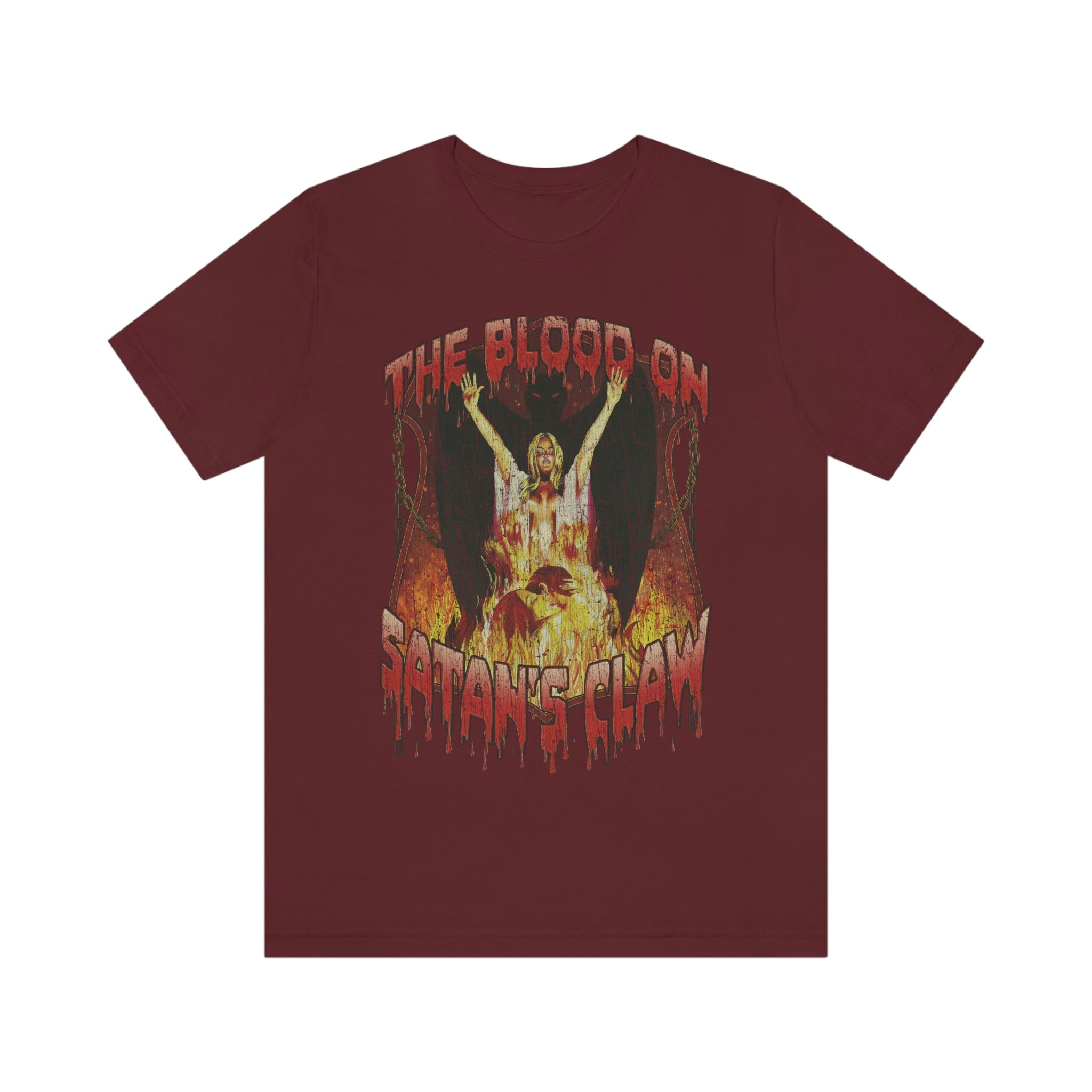 The Blood on Satan's Claw 1971 Vintage Men's T-Shirt