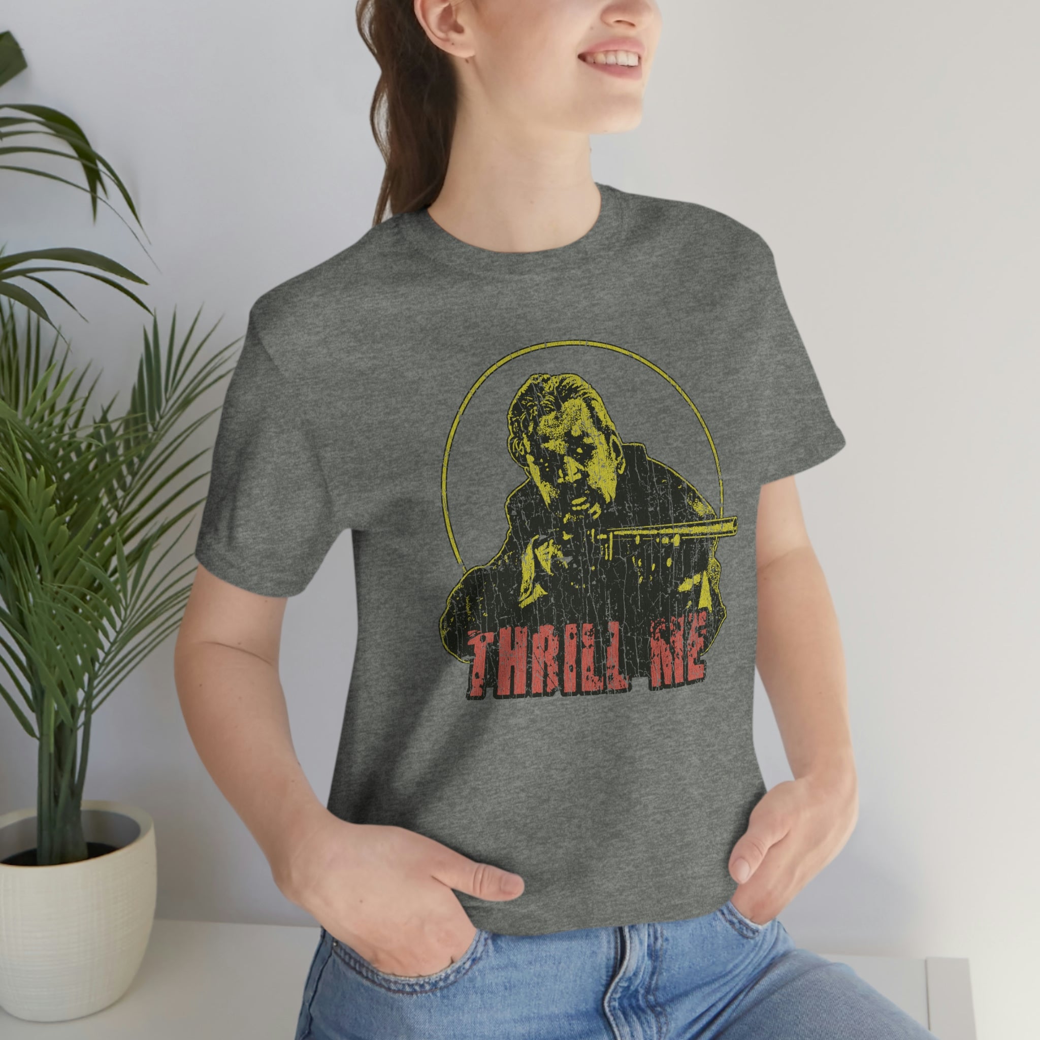 Night of the Creeps Thrill Me 1986 Vintage Men's T-Shirt