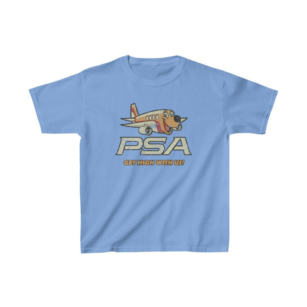 Pacific Southwest Airlines (PSA) 1982 Vintage Kid's T-Shirt