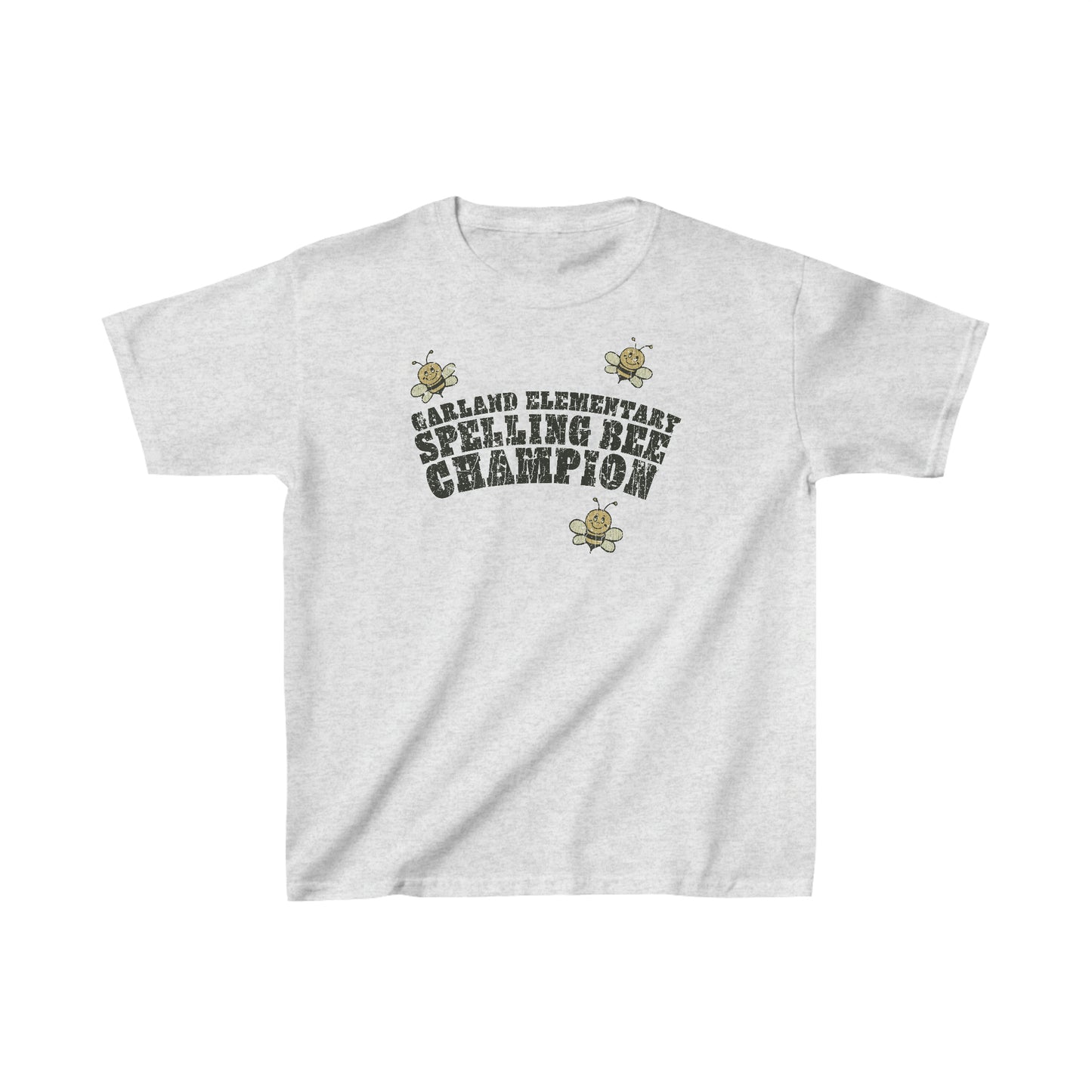 Garland Elementary Spelling Bee Champion 1973 Vintage Kid's T-Shirt