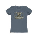 Life is Merrier With a Yorkshire Terrier 1982 Vintage Women's T-Shirt