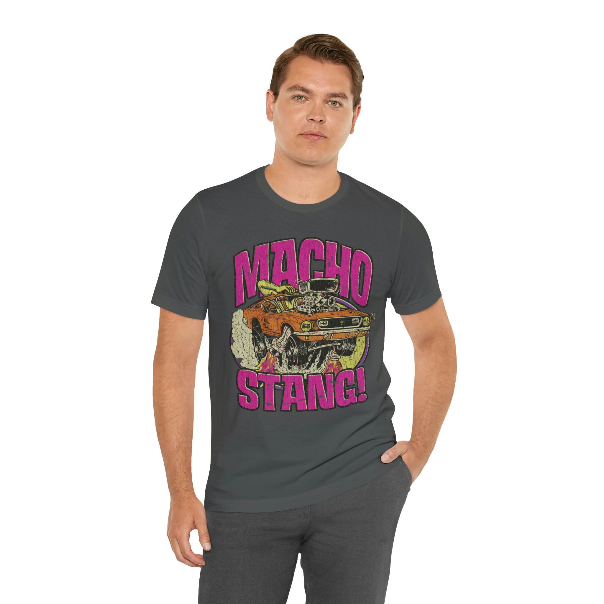 Macho Stang 1967 Vintage Men's T-Shirt