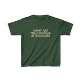 What Are You Looking At Dicknose 1985 Vintage Kid's T-Shirt