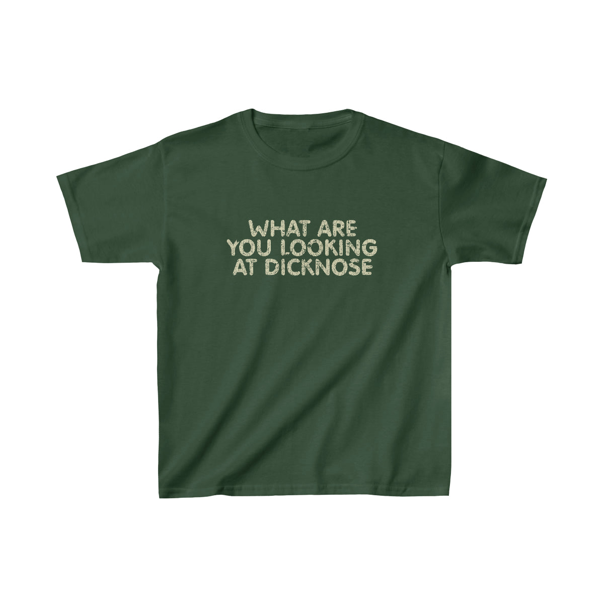 What Are You Looking At Dicknose 1985 Vintage Kid's T-Shirt