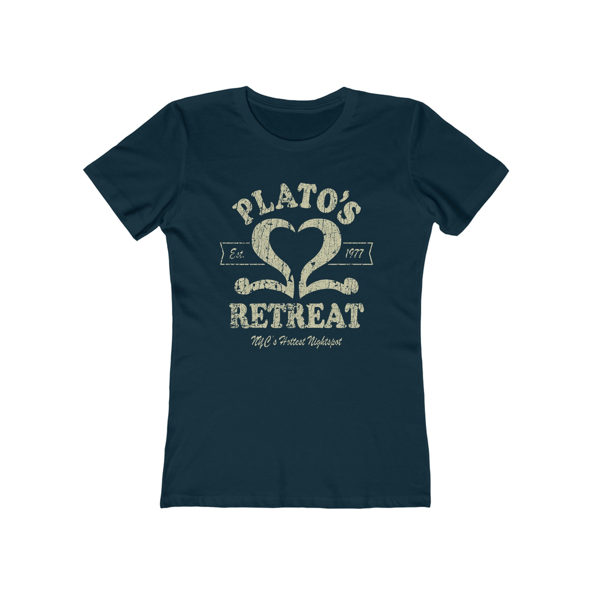 Plato’s Retreat 1977 Vintage Women's T-Shirt