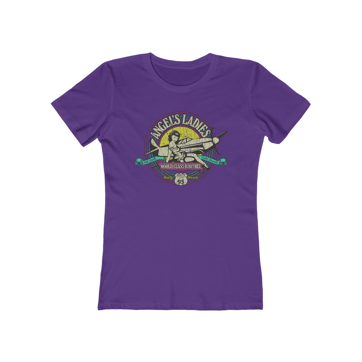 Angel’s Ladies Brothel 1997 Vintage Women's T-Shirt