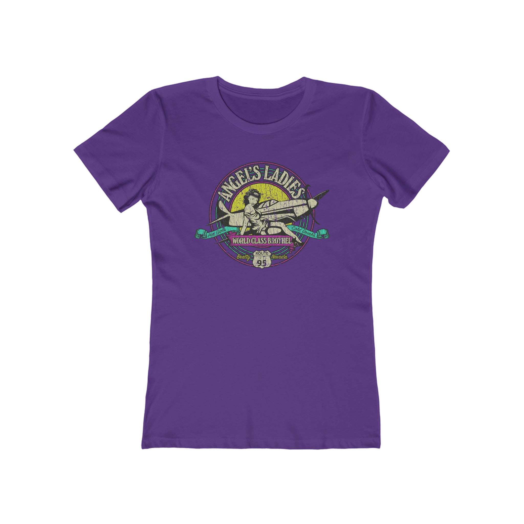 Angel’s Ladies Brothel 1997 Vintage Women's T-Shirt
