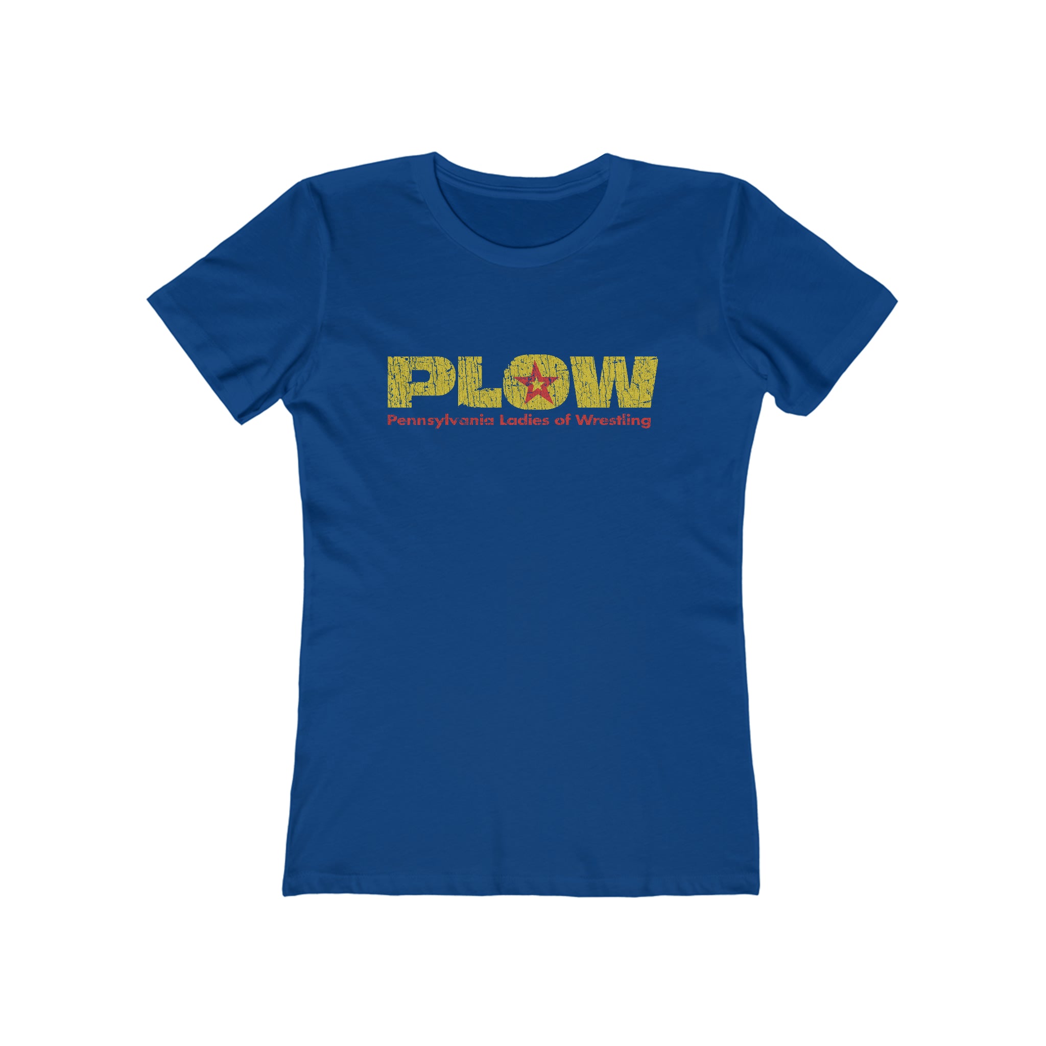 PLOW: Pennsylvania Ladies of Wrestling 1986 Vintage Women's T-Shirt