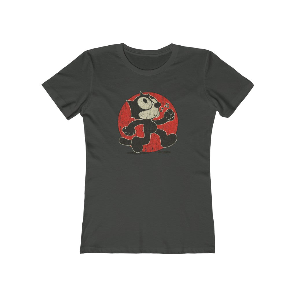 Felix The Cat Keep Walking 1919 Vintage Women's T-Shirt