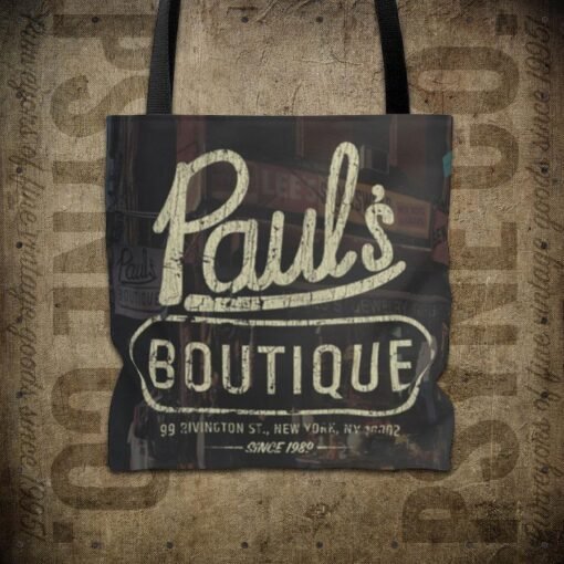 Paul's Boutique New York 1989 Vintage Tote Bag