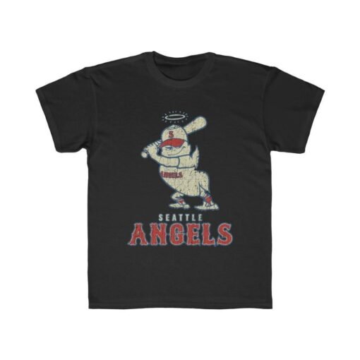 Seattle Angels 1965 Vintage Kid's T-Shirt - Image 5