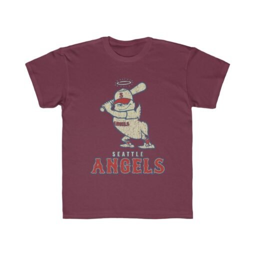 Seattle Angels 1965 Vintage Kid's T-Shirt - Image 8