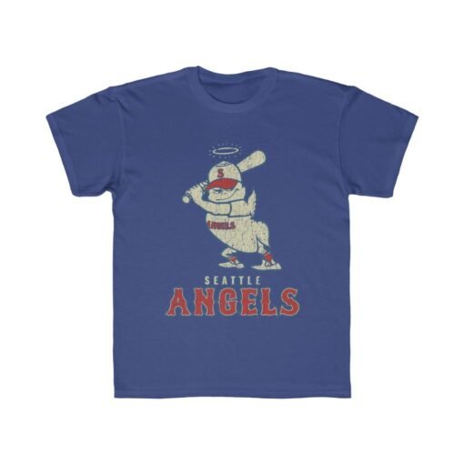 Seattle Angels 1965 Vintage Kid's T-Shirt - Image 7