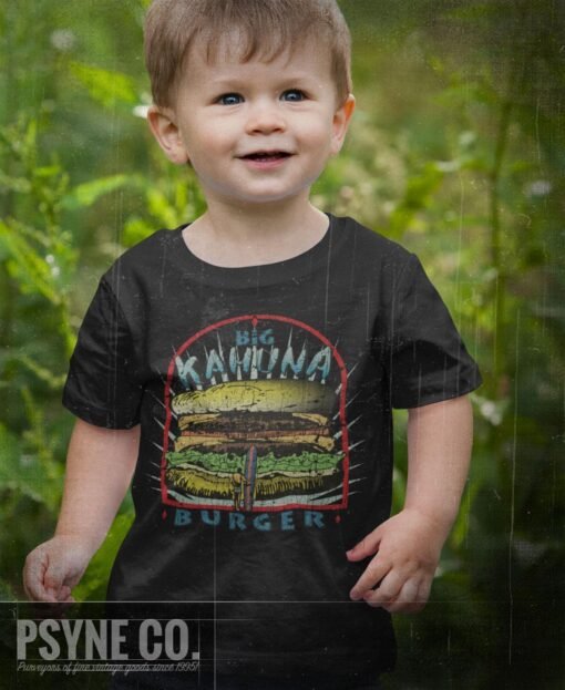 Big Kahuna Burger 1992 Vintage Kid's T-Shirt - Image 2