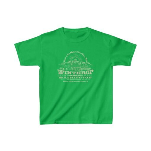 Winthrop Washington 1924 Vintage Kid's T-Shirt - Image 2