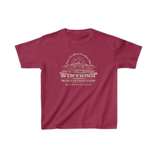 Winthrop Washington 1924 Vintage Kid's T-Shirt - Image 5