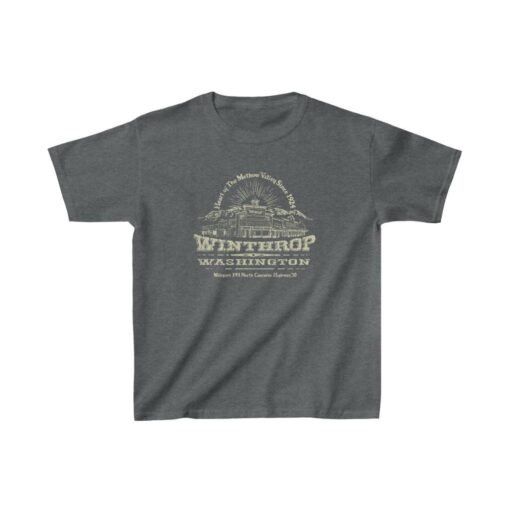 Winthrop Washington 1924 Vintage Kid's T-Shirt - Image 3