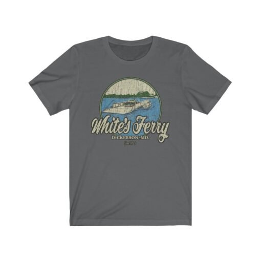 White's Ferry 1982 Vintage Men's T-Shirt - Image 4