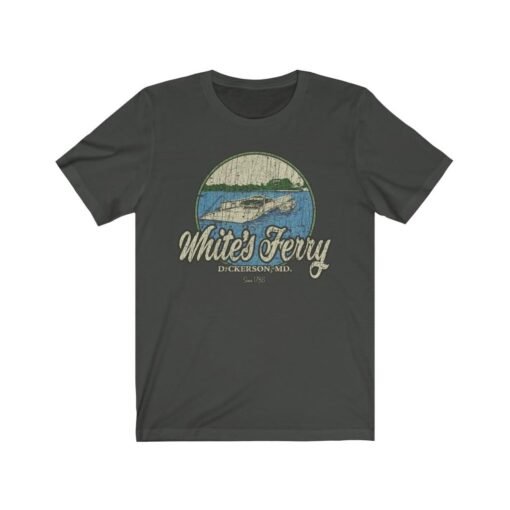 White's Ferry 1982 Vintage Men's T-Shirt - Image 3