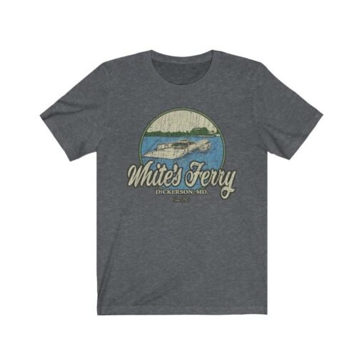 White's Ferry 1982 Vintage Men's T-Shirt - Image 5