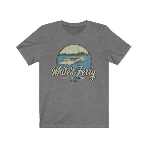 White's Ferry 1982 Vintage Men's T-Shirt - Image 2