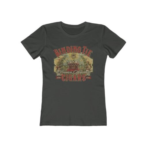 Binding Tie Cigars 1908 Vintage Women's T-Shirt - Image 4