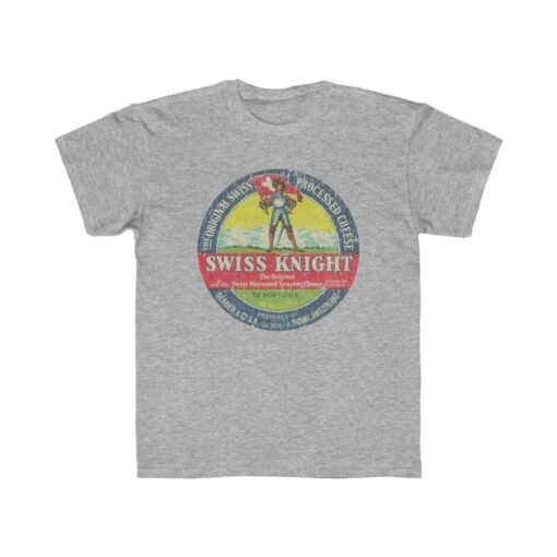 Swiss Knight Gruyere 1927 Vintage Kid's T-Shirt - Image 2